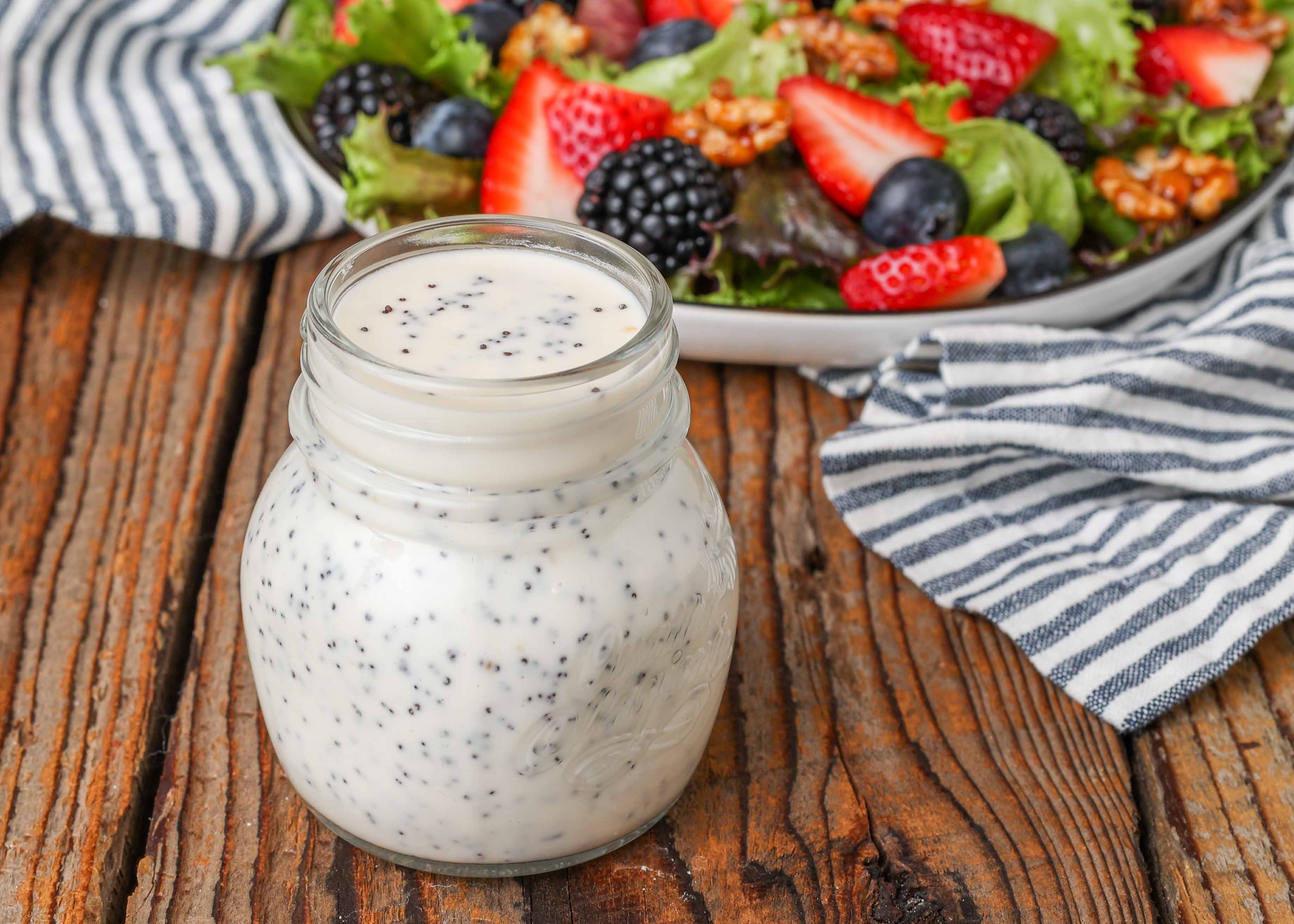 Quick & Easy Creamy Poppyseed Dressing: Better Than Store-Bought